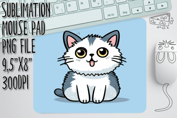 Artful Cat Silhouettes Mouse Pad Decor Review