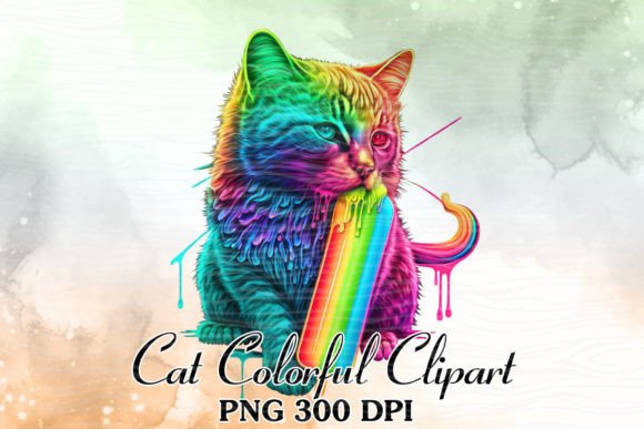 Colorful Cat Watercolor Print Review
