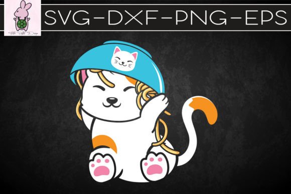 Cute Cat with Noodle Bowl Embroidery Design Review