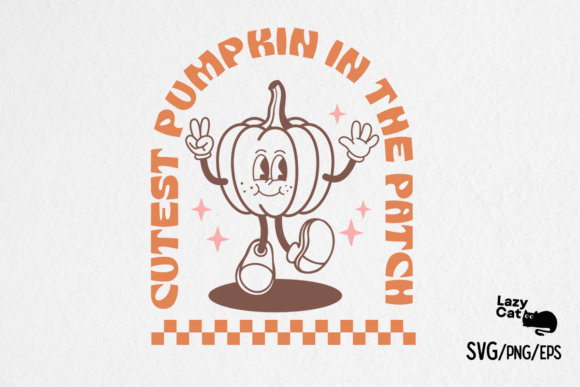 Fall Pumpkin Mascot SVG PNG Review