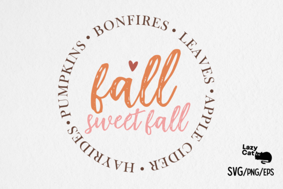 Fall Sweet Fall SVG PNG Review
