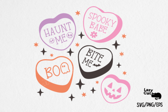 Halloween Candy Hearts SVG Review
