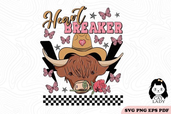 Heartbreaker Heifer SVG PNG Sublimation Review