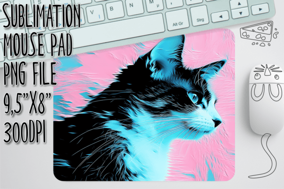 Joyful Cat Doodles Mouse Pad Design Review