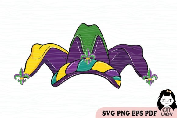 Mardi Gras Hat Clipart SVG PNG Review
