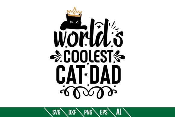 World S Coolest Cat Dad Embroidery Design Review